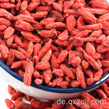 AD, der rote goji Beeren wolfberries Frucht trocknet